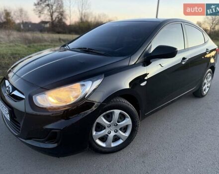 Черный Хендай Акцент, объемом двигателя 1.4 л и пробегом 87 тыс. км за 7250 $, фото 98 на Automoto.ua