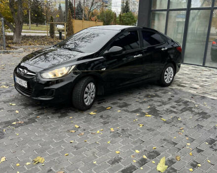 Хендай Акцент 2011 в Полтаве на Automoto.ua Черный Хендай Акцент, объемом двигателя 1.4 л и пробегом 186 тыс. км за 5999 $, фото 8 на Automoto.ua