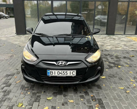 Хендай Акцент 2011 в Полтаве на Automoto.ua Черный Хендай Акцент, объемом двигателя 1.4 л и пробегом 186 тыс. км за 5999 $, фото 4 на Automoto.ua