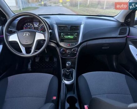 Черный Хендай Акцент, объемом двигателя 1.4 л и пробегом 87 тыс. км за 7250 $, фото 87 на Automoto.ua