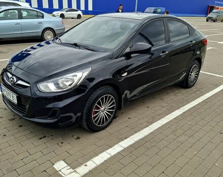 Черный Хендай Акцент, объемом двигателя 1.4 л и пробегом 0 тыс. км за 7800 $, фото 5 на Automoto.ua
