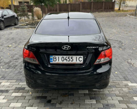 Хендай Акцент 2011 в Полтаве на Automoto.ua Черный Хендай Акцент, объемом двигателя 1.4 л и пробегом 186 тыс. км за 5999 $, фото 15 на Automoto.ua