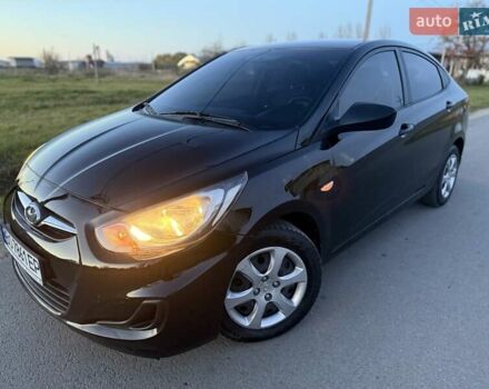 Черный Хендай Акцент, объемом двигателя 1.4 л и пробегом 87 тыс. км за 7250 $, фото 145 на Automoto.ua