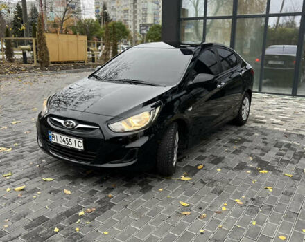 Хендай Акцент 2011 в Полтаве на Automoto.ua Черный Хендай Акцент, объемом двигателя 1.4 л и пробегом 186 тыс. км за 5999 $, фото 5 на Automoto.ua