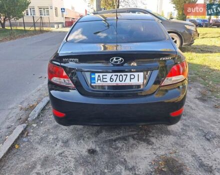 Черный Хендай Акцент, объемом двигателя 1.59 л и пробегом 114 тыс. км за 7150 $, фото 2 на Automoto.ua