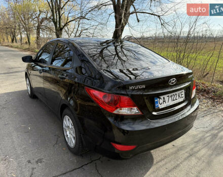 Черный Хендай Акцент, объемом двигателя 1.4 л и пробегом 120 тыс. км за 7900 $, фото 5 на Automoto.ua