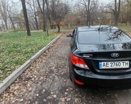 Черный Хендай Акцент, объемом двигателя 1.4 л и пробегом 180 тыс. км за 6800 $, фото 4 на Automoto.ua