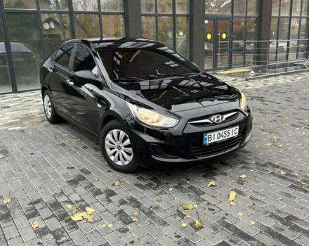 Хендай Акцент 2011 в Полтаве на Automoto.ua Черный Хендай Акцент, объемом двигателя 1.4 л и пробегом 186 тыс. км за 5999 $, фото 3 на Automoto.ua