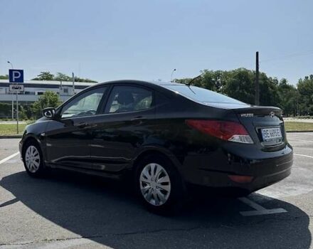 Черный Хендай Акцент, объемом двигателя 1.4 л и пробегом 163 тыс. км за 6900 $, фото 5 на Automoto.ua