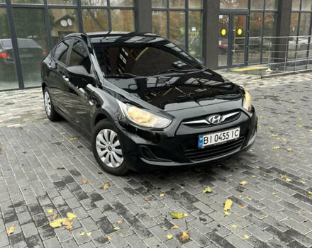 Хендай Акцент 2011 в Полтаве на Automoto.ua Черный Хендай Акцент, объемом двигателя 1.4 л и пробегом 186 тыс. км за 5999 $, фото 2 на Automoto.ua