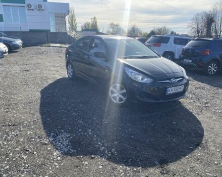 Черный Хендай Акцент, объемом двигателя 1.4 л и пробегом 213 тыс. км за 6250 $, фото 1 на Automoto.ua