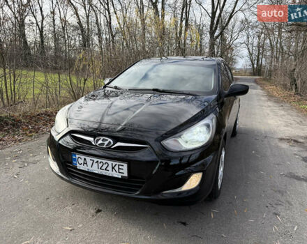 Черный Хендай Акцент, объемом двигателя 1.4 л и пробегом 120 тыс. км за 7900 $, фото 14 на Automoto.ua