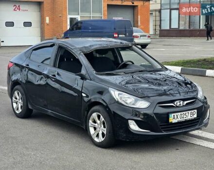 Чорний Хендай Акцент, об'ємом двигуна 1.4 л та пробігом 160 тис. км за 2700 $, фото 5 на Automoto.ua