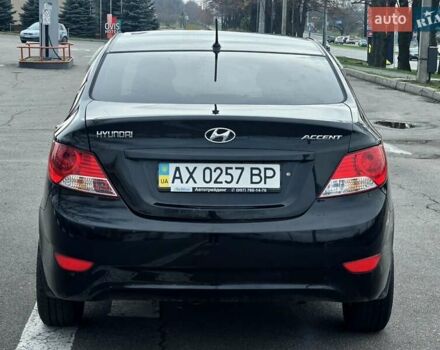 Черный Хендай Акцент, объемом двигателя 1.4 л и пробегом 160 тыс. км за 2700 $, фото 6 на Automoto.ua