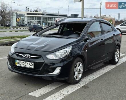 Чорний Хендай Акцент, об'ємом двигуна 1.4 л та пробігом 160 тис. км за 2700 $, фото 2 на Automoto.ua