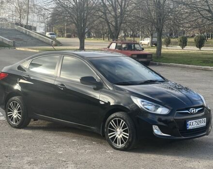 Чорний Хендай Акцент, об'ємом двигуна 1.4 л та пробігом 141 тис. км за 7500 $, фото 13 на Automoto.ua