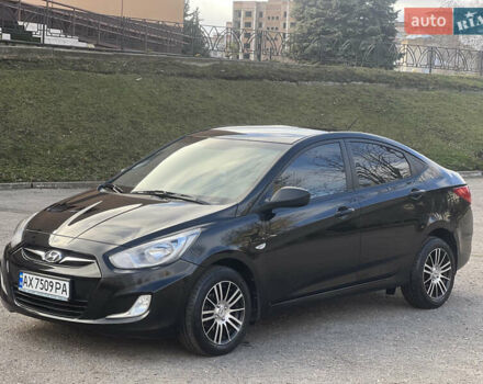 Черный Хендай Акцент, объемом двигателя 1.4 л и пробегом 141 тыс. км за 7500 $, фото 19 на Automoto.ua