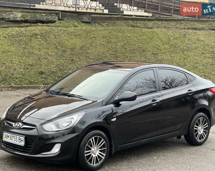 Черный Хендай Акцент, объемом двигателя 1.4 л и пробегом 141 тыс. км за 7650 $, фото 18 на Automoto.ua