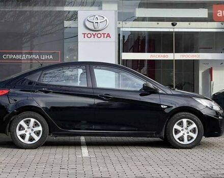 Чорний Хендай Акцент, об'ємом двигуна 1.4 л та пробігом 231 тис. км за 5443 $, фото 5 на Automoto.ua