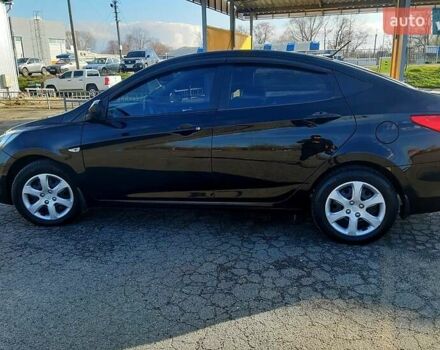 Черный Хендай Акцент, объемом двигателя 1.4 л и пробегом 95 тыс. км за 8900 $, фото 3 на Automoto.ua