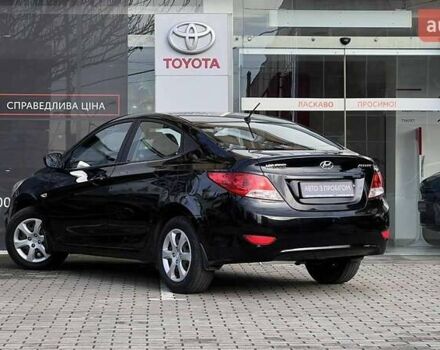 Чорний Хендай Акцент, об'ємом двигуна 1.4 л та пробігом 231 тис. км за 5443 $, фото 2 на Automoto.ua