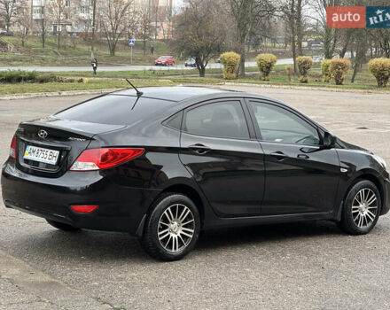 Черный Хендай Акцент, объемом двигателя 1.4 л и пробегом 141 тыс. км за 7650 $, фото 20 на Automoto.ua