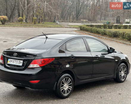 Черный Хендай Акцент, объемом двигателя 1.4 л и пробегом 141 тыс. км за 7650 $, фото 24 на Automoto.ua