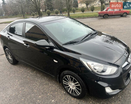 Черный Хендай Акцент, объемом двигателя 1.4 л и пробегом 141 тыс. км за 7650 $, фото 14 на Automoto.ua