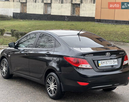 Черный Хендай Акцент, объемом двигателя 1.4 л и пробегом 141 тыс. км за 7650 $, фото 26 на Automoto.ua