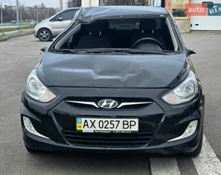 Чорний Хендай Акцент, об'ємом двигуна 1.4 л та пробігом 160 тис. км за 2700 $, фото 3 на Automoto.ua