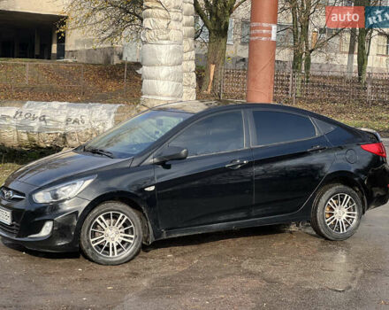Черный Хендай Акцент, объемом двигателя 1.4 л и пробегом 141 тыс. км за 7650 $, фото 23 на Automoto.ua