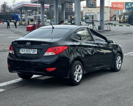 Черный Хендай Акцент, объемом двигателя 1.4 л и пробегом 160 тыс. км за 2700 $, фото 7 на Automoto.ua