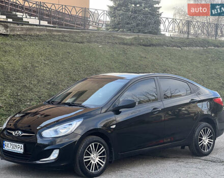 Черный Хендай Акцент, объемом двигателя 1.4 л и пробегом 141 тыс. км за 7500 $, фото 20 на Automoto.ua