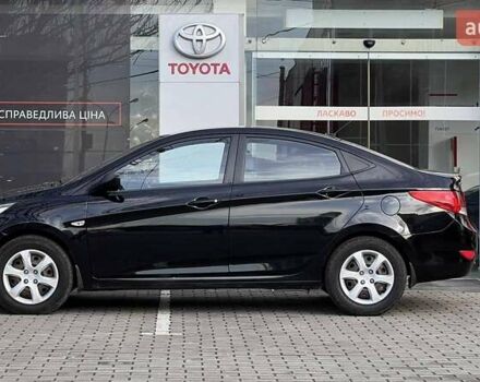 Чорний Хендай Акцент, об'ємом двигуна 1.4 л та пробігом 231 тис. км за 5443 $, фото 4 на Automoto.ua