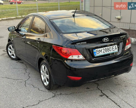 Черный Хендай Акцент, объемом двигателя 1.4 л и пробегом 146 тыс. км за 6950 $, фото 10 на Automoto.ua
