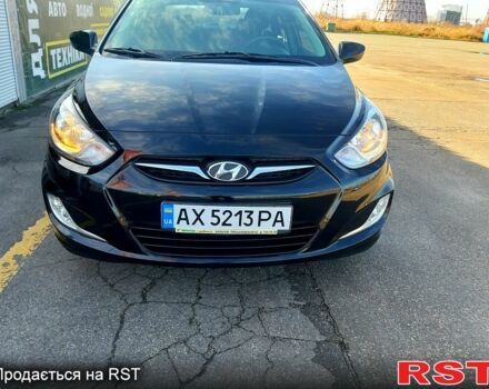 Черный Хендай Акцент, объемом двигателя 1.4 л и пробегом 95 тыс. км за 8900 $, фото 8 на Automoto.ua