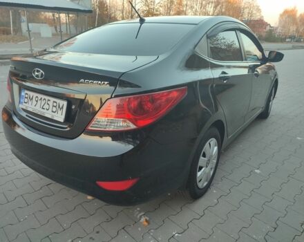 Черный Хендай Акцент, объемом двигателя 1.4 л и пробегом 197 тыс. км за 6000 $, фото 5 на Automoto.ua