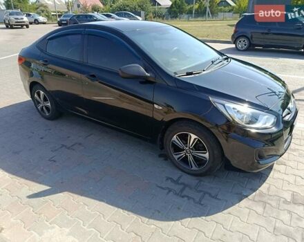 Хендай Акцент 2013 в Ирпене на Automoto.ua Черный Хендай Акцент, объемом двигателя 1.4 л и пробегом 215 тыс. км за 7800 $, фото 11 на Automoto.ua