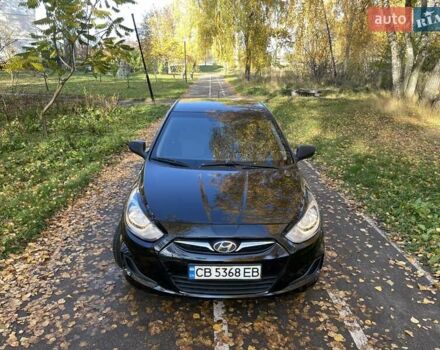 Хендай Акцент 2013 в Чернигове на Automoto.ua Черный Хендай Акцент, объемом двигателя 1.4 л и пробегом 221 тыс. км за 5900 $, фото 3 на Automoto.ua