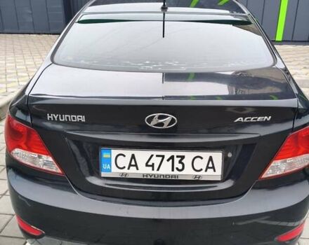 Черный Хендай Акцент, объемом двигателя 1.4 л и пробегом 158 тыс. км за 6000 $, фото 5 на Automoto.ua