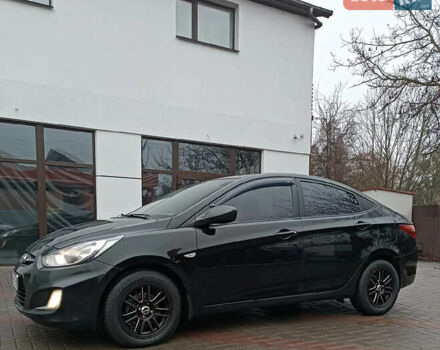 Чорний Хендай Акцент, об'ємом двигуна 1.4 л та пробігом 192 тис. км за 6800 $, фото 4 на Automoto.ua