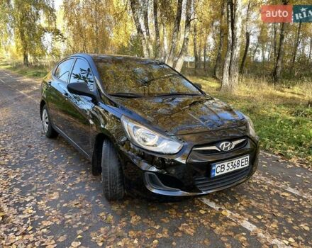 Хендай Акцент 2013 в Чернигове на Automoto.ua Черный Хендай Акцент, объемом двигателя 1.4 л и пробегом 221 тыс. км за 5900 $, фото 4 на Automoto.ua