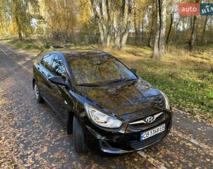 Хендай Акцент 2013 в Чернигове на Automoto.ua Черный Хендай Акцент, объемом двигателя 1.4 л и пробегом 221 тыс. км за 5900 $, фото 5 на Automoto.ua