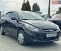 Черный Хендай Акцент, объемом двигателя 1.4 л и пробегом 143 тыс. км за 7540 $, фото 1 на Automoto.ua