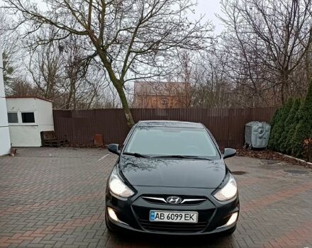 Чорний Хендай Акцент, об'ємом двигуна 1.4 л та пробігом 190 тис. км за 6800 $, фото 2 на Automoto.ua