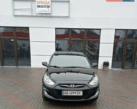 Чорний Хендай Акцент, об'ємом двигуна 1.4 л та пробігом 192 тис. км за 6800 $, фото 2 на Automoto.ua