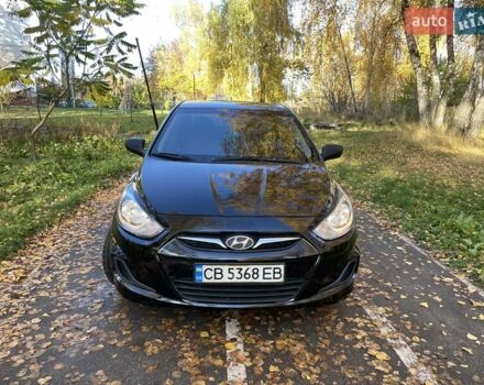 Хендай Акцент 2013 в Чернигове на Automoto.ua Черный Хендай Акцент, объемом двигателя 1.4 л и пробегом 221 тыс. км за 5900 $, фото 2 на Automoto.ua
