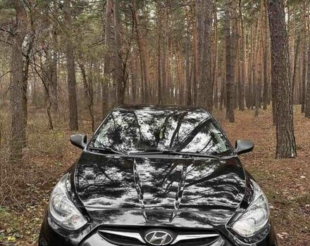 Чорний Хендай Акцент, об'ємом двигуна 1.4 л та пробігом 142 тис. км за 7600 $, фото 1 на Automoto.ua