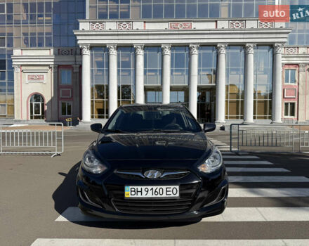 Черный Хендай Акцент, объемом двигателя 1.4 л и пробегом 207 тыс. км за 6099 $, фото 1 на Automoto.ua