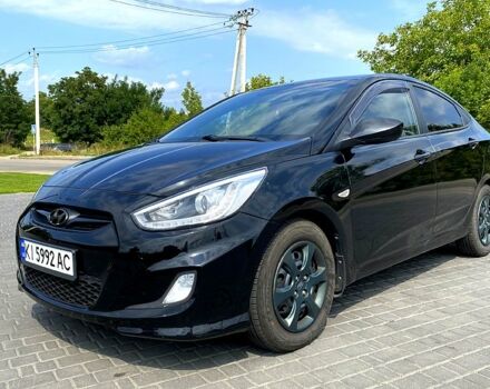 Хендай Акцент 2013 в Фастове на Automoto.ua Черный Хендай Акцент, объемом двигателя 1.4 л и пробегом 109 тыс. км за 8500 $, фото 1 на Automoto.ua